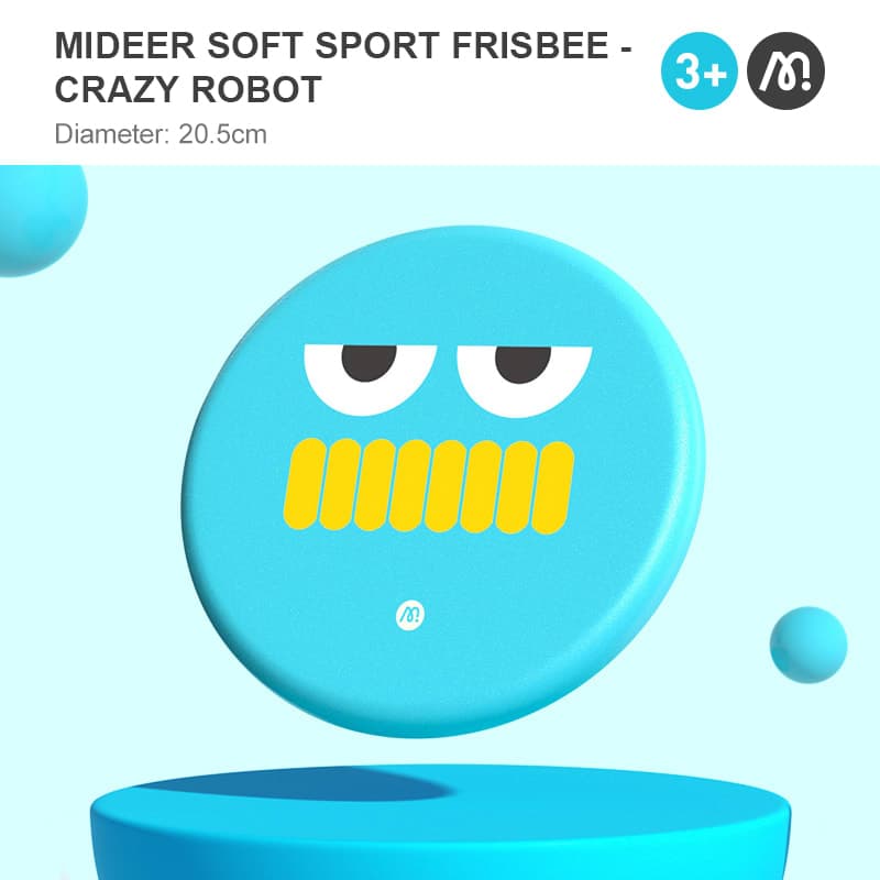 Mideer - Soft Sport Frisbee - Crazy Robot - View 1