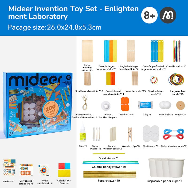Mideer - Invention Toy Set - Enlightenment Laboratory - View 1
