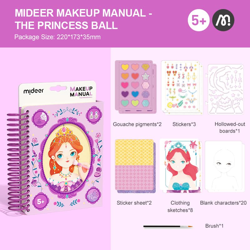 Mideer - Makeup Manual - The Princess Ball - View 1