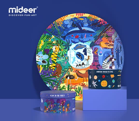 Mideer - Circle Puzzle - Wandering Through The Space - View 1