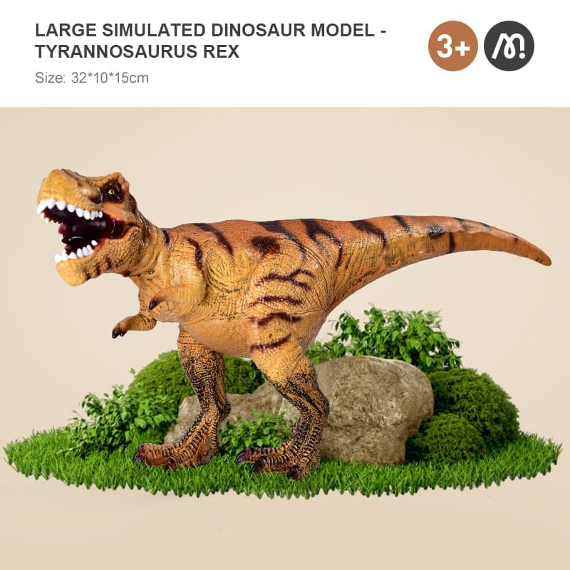 Mideer Simulated Dinosaur Model (Large Size) - Tyrannosaurus - View 1