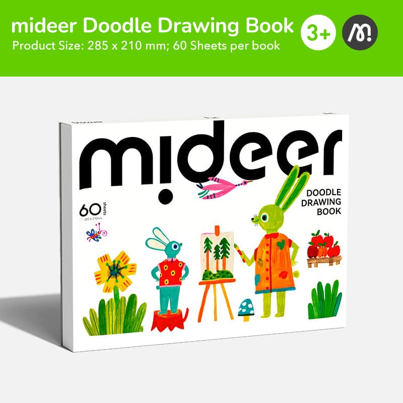 Mideer Doodle Drawing Book - View 1