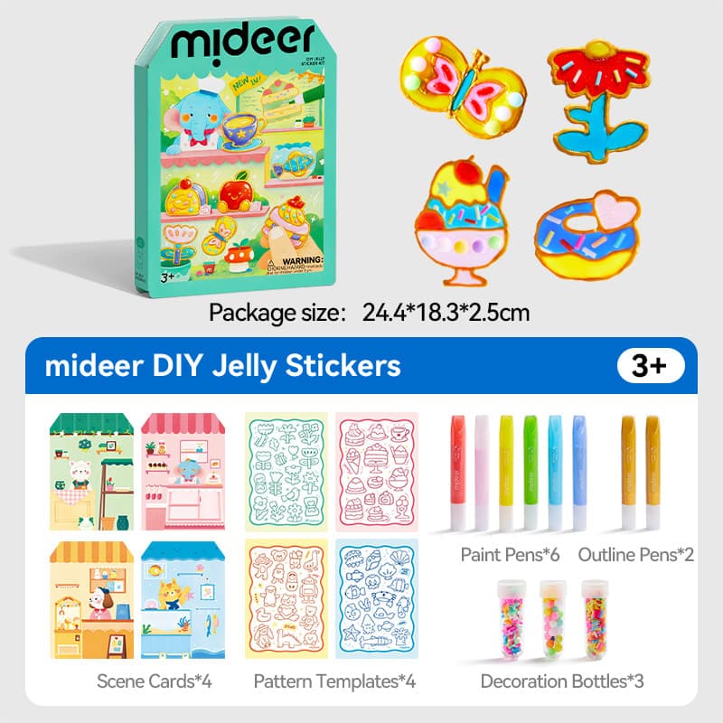 Mideer DIY Jelly Sticker Kit - View 1
