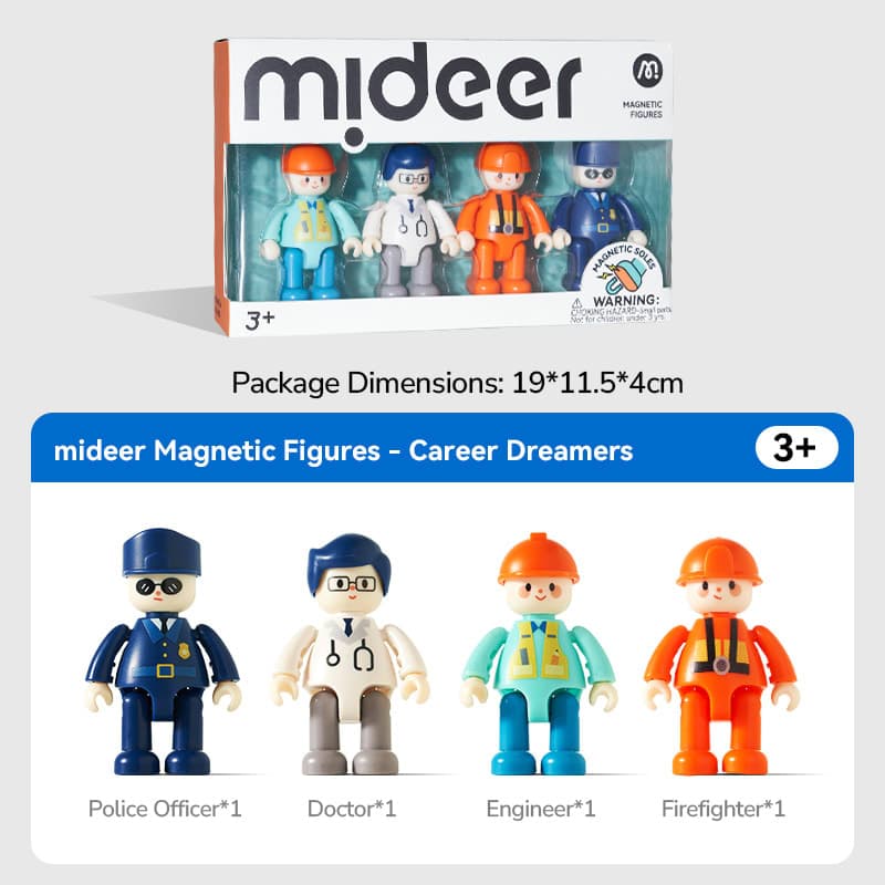 Mideer Magnetic Figures - Dream Careers - View 1