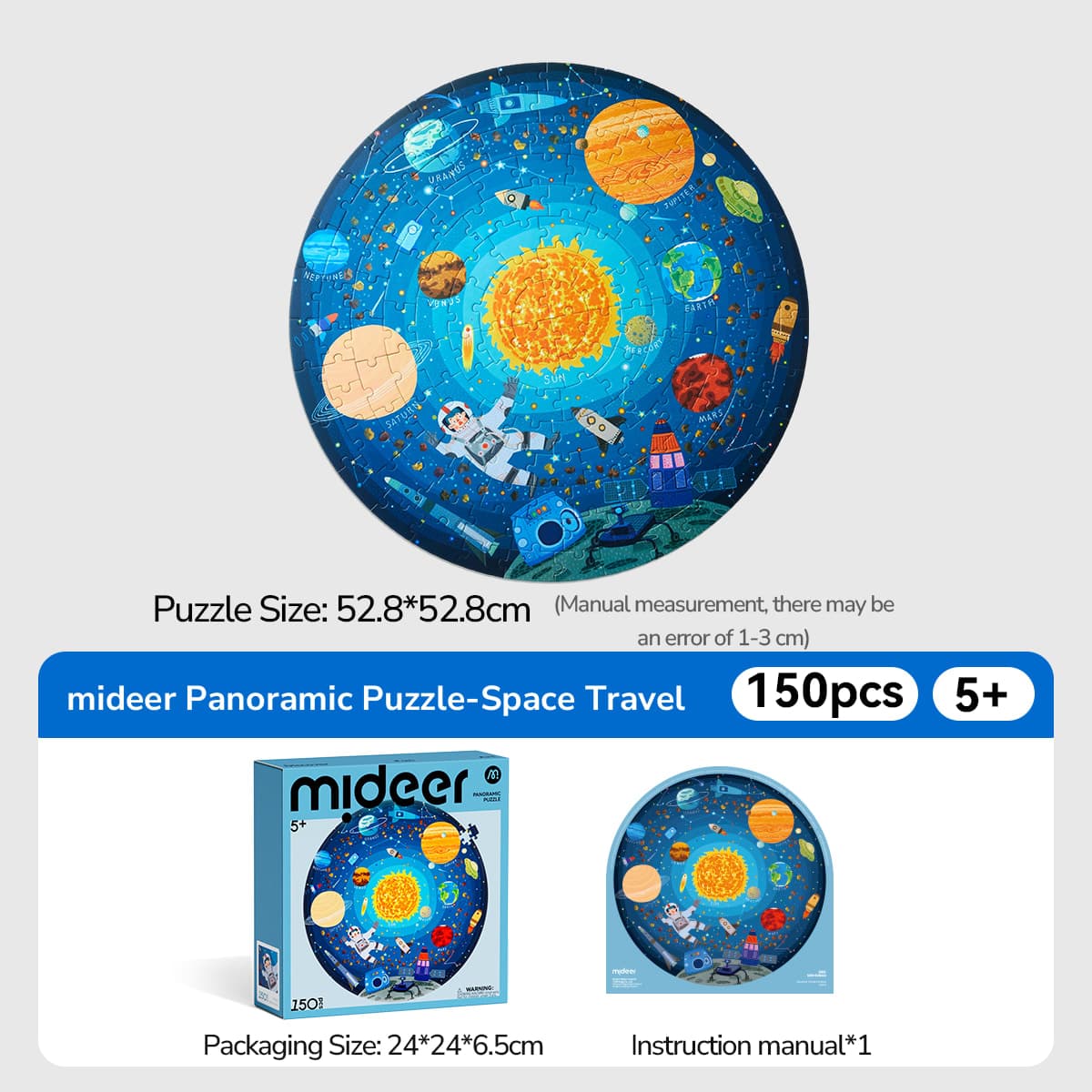 Mideer Panoramic Puzzle - Wandering Through the Space - View 1