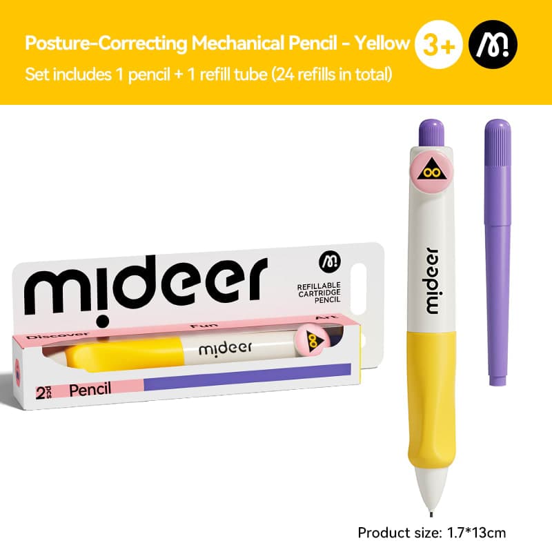 Mideer Capsule Automatic Pencil - Yellow - View 1