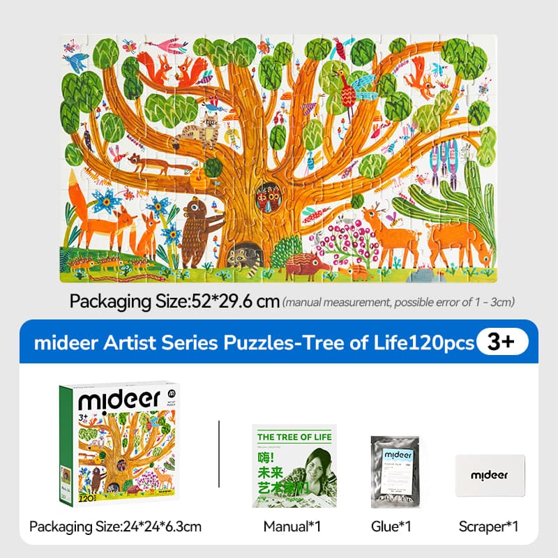 Mideer Artist Puzzle - The Tree of Life - View 1