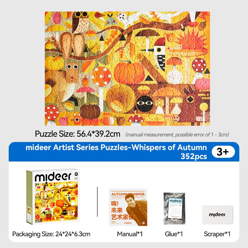 Mideer Artist Puzzle - Autumn Whisper - View 1